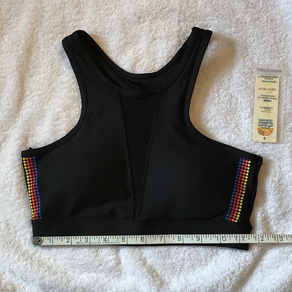 Black Sports Bra - C&C California - SZ S NWT